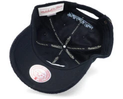 North Carolina Tar Heels Terry Cloth Strapback Black Adjustable - Mitchell & Ness -Mitchell & Ness 196294178836 5