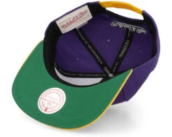 Louisiana State Univeristy Tigers Logo Bill Purple/Yellow Snapback - Mitchell & Ness -Mitchell & Ness 196294179987 5