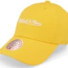 Pinscript Yellow Dad Cap - Mitchell & Ness