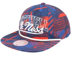 Own Brand Big Face Deadstock Black/Purple Snapback - Mitchell & Ness