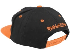 Texas Longhorns Varsity Letter Black/Orange Snapback - Mitchell & Ness -Mitchell & Ness 196294436424 3
