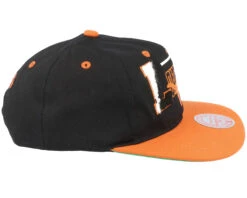 Texas Longhorns Varsity Letter Black/Orange Snapback - Mitchell & Ness -Mitchell & Ness 196294436424 4