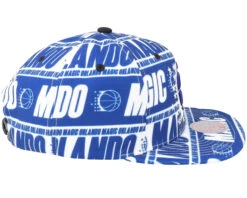 Orlando Magic Meat Paper Blue Snapback - Mitchell & Ness -Mitchell & Ness 196294443057 4