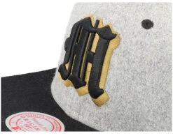 Own Brand Melton Patch Grey/Black Snapback - Mitchell & Ness -Mitchell & Ness 196294462928 6