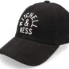 Own Brand Corduroy Manchester Strapback Black Dad Cap - Mitchell & Ness