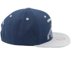 Georgetown Hoyas Monument Blue Snapback - Mitchell & Ness -Mitchell & Ness 196294554807 4
