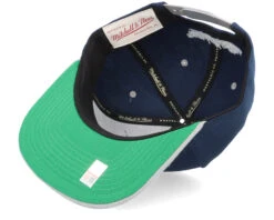 Georgetown Hoyas Monument Blue Snapback - Mitchell & Ness -Mitchell & Ness 196294554807 5