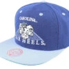 Carolina Tar Heels Carolina Monument Blue Snapback - Mitchell & Ness