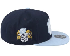 North Carolina Tar Heels Core Side Navy Fitted - Mitchell & Ness -Mitchell & Ness 196294625002 4