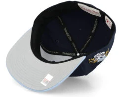 North Carolina Tar Heels Core Side Navy Fitted - Mitchell & Ness -Mitchell & Ness 196294625002 5