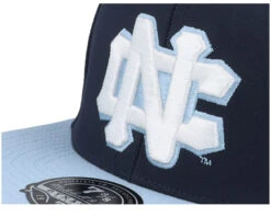 North Carolina Tar Heels Core Side Navy Fitted - Mitchell & Ness -Mitchell & Ness 196294625002 6