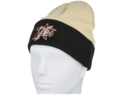 Philadelphia 76ers Side Patch Knit Off White/Black Cuff - Mitchell & Ness -Mitchell & Ness 196294633328 3