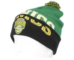 Seattle Supersonics Double Take Knit Green Pom - Mitchell & Ness -Mitchell & Ness 196294633793 3