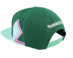 Pinscript Diamond Green Snapback - Mitchell & Ness -Mitchell & Ness 196294669716 3