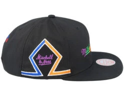 Diamond Multi/Black Snapback - Mitchell & Ness -Mitchell & Ness 196294669723 4