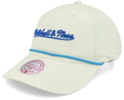Pinscript Nylon Deadstock Grey Dad Cap - Mitchell & Ness