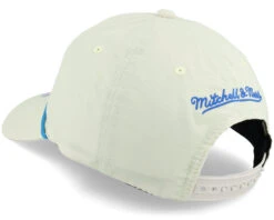 Pinscript Nylon Deadstock Grey Dad Cap - Mitchell & Ness -Mitchell & Ness 196294669877 3