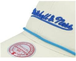 Pinscript Nylon Deadstock Grey Dad Cap - Mitchell & Ness -Mitchell & Ness 196294669877 6