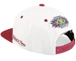 30 Champs Off White/Red Snapback - Mitchell & Ness -Mitchell & Ness 196294670446 3