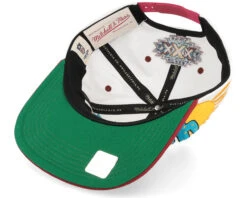30 Champs Off White/Red Snapback - Mitchell & Ness -Mitchell & Ness 196294670446 5