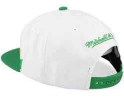 Minnesota North Stars Vintage Sharktooth White Snapback - Mitchell & Ness -Mitchell & Ness 196294848623 3