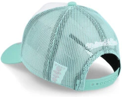 1996 San Antonio All Star Weekend White/Teal Trucker - Mitchell & Ness -Mitchell & Ness 196294869024 3