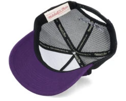 Pinscript Purple/Black/White Trucker - Mitchell & Ness -Mitchell & Ness 196294869086 5