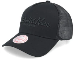 Pinscript Black/Black Trucker - Mitchell & Ness