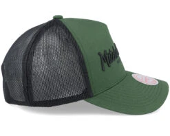 Pinscript Dark Green/Black Trucker - Mitchell & Ness -Mitchell & Ness 196294869277 4