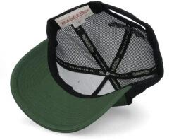 Pinscript Dark Green/Black Trucker - Mitchell & Ness -Mitchell & Ness 196294869277 5