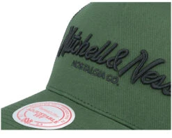 Pinscript Dark Green/Black Trucker - Mitchell & Ness -Mitchell & Ness 196294869277 6