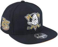 Anaheim Ducks Vintage Black Fitted - Mitchell & Ness
