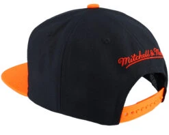 Anaheim Ducks Vintage Script Black/Orange Snapback - Mitchell & Ness -Mitchell & Ness 196294995792 3