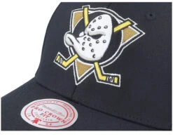 Anaheim Ducks Team Ground 2.0 Pro Black Adjustable - Mitchell & Ness -Mitchell & Ness 196294995846 6