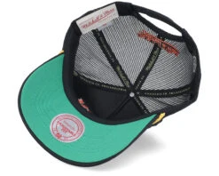 Anaheim Ducks Gold Leaf Hwc Black Trucker - Mitchell & Ness -Mitchell & Ness 196945020514 5