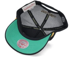 Las Vegas Raiders Gold Leaf Hwc Black Trucker - Mitchell & Ness -Mitchell & Ness 196945020590 5