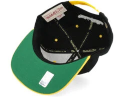 Boston Bruins Transcript Black/Yellow Snapback - Mitchell & Ness -Mitchell & Ness 196945031862 5