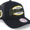 Boston Bruins Team Seal Vintage Black Trucker - Mitchell & Ness