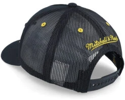 Boston Bruins Team Seal Vintage Black Trucker - Mitchell & Ness -Mitchell & Ness 196945108229 3