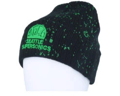 Seattle Supersonics Nep Knit Black Cuff - Mitchell & Ness -Mitchell & Ness 196945135478 3