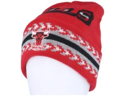 Game On Knit Red Cuff - Mitchell & Ness -Mitchell & Ness 196945135515 3