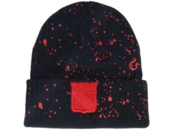 New York Rangers Nep Knit Black Cuff - Mitchell & Ness