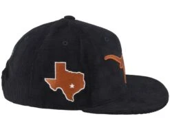 Texas Longhorns All Directions Black Snapback - Mitchell & Ness -Mitchell & Ness 196945137656 4