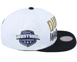 Anaheim Ducks Toss Up White/Black Snapback - Mitchell & Ness -Mitchell & Ness 196945184520 4