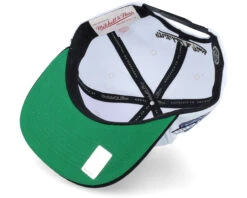 Anaheim Ducks Toss Up White/Black Snapback - Mitchell & Ness -Mitchell & Ness 196945184520 5