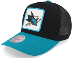 San Jose Sharks Truck It Black Trucker - Mitchell & Ness