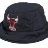 Chicago Bulls Quilted Hat Hwc Black Bucket - Mitchell & Ness