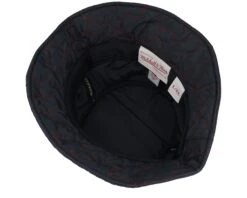 Chicago Bulls Quilted Hat Hwc Black Bucket - Mitchell & Ness -Mitchell & Ness 196945396831 5