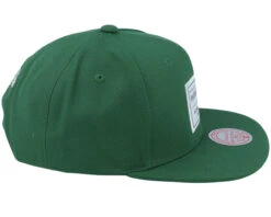 Essential Hunter Green Snapback - Mitchell & Ness -Mitchell & Ness 196945419837 4