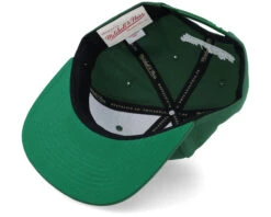 Essential Hunter Green Snapback - Mitchell & Ness -Mitchell & Ness 196945419837 5